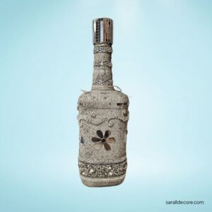 Botella De Arena y Plata